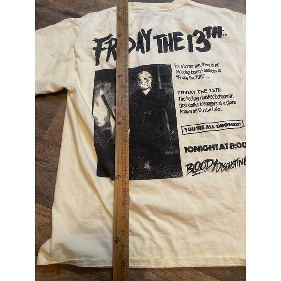 Friday The 13th Shirt Jason Voorhees Spirit Halloween *A13 - Picture 4 of 6